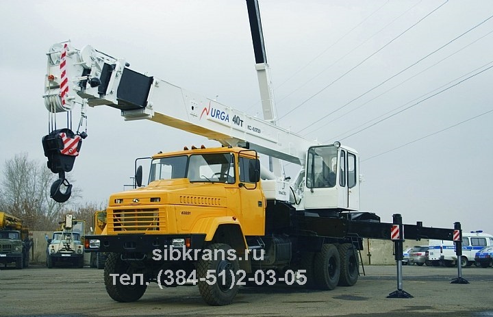Фото автокрана КС-65720-1 Фотография крана КС-65720-1